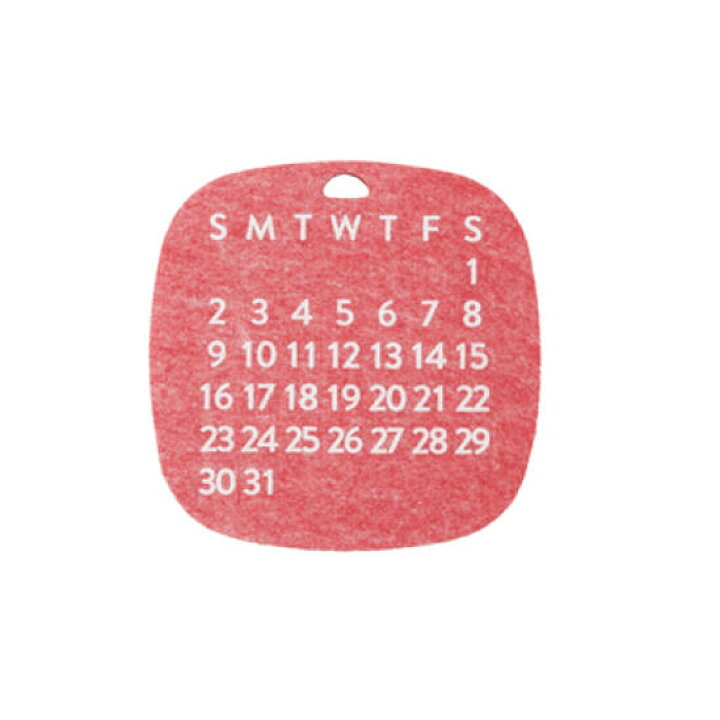 楽天市場 日本製 Feelt Mam Calendar 硬質フェルト材と木を組み合わせた万年カレンダー フェルト製のユニークな雑貨 軽くて丈夫 世界的に人気のフェルト素材 国産 Notica 楽天市場店
