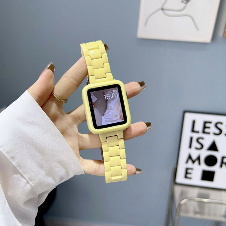 楽天市場】apple watch バンド レディース セット おしゃれ 樹脂製 