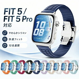 Huawei Watch Fit 5 �Ή� Huawei Watch Fit 5 Pro �x���g �t�@�[�E�F�C�t�B�b�g5�v��/5 �X�g���b�v Huawei Watch Fit 5/5 Pro �����o���h �V���R���� �T�C�Y���߉\ 2 �{���� �_�炩�� �ւ��x���g �������� ����