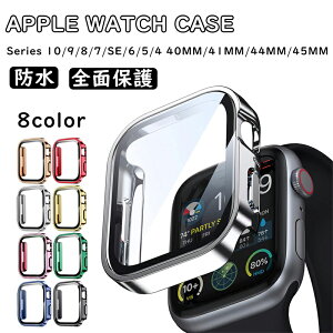 AbvEHb` Jo[ h P[X Apple Watch Series 10 9 8 7 SE 6 5 4 V[Y  x 46mm 42mm 45mm 44mm 41mm 40mm یP[X یtB Vo[ NA Sʕی IPX8Sh IP6Xho 