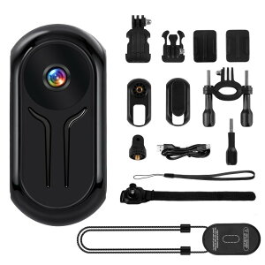 �E�F�A���u���J���� 64GB�J�[�h�t�� �A�N�V�����J�� ���^�J���� ���^�r�f�I�J���� �{�f�B�J���� ���]�ԂɎ��t���\ �L�x�ȃA�N�Z�T���[ �L�p�����Y �𑜓x1080P USB�ڑ��\ �ő�512GB�܂ł�
