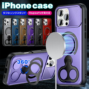 iPhone17 iPhone16 P[X Magsafe[dΉ wh~ }Olbg iPhone 15/14 Pro/14ProMax 13mini/13/13pro/13pro max P[XJo[ 360x] Gǂ  y ϏՌ