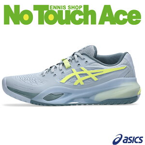 ASICS �A�V�b�N�X�uGEL-RESOLUTION X �Q�����]�����[�V�����v(1041A481) �O���[�u���[×�s�X�^�`�I (402) �d���e�j�X�V���[�Y �I�[���R�[�g�p �����Y 26SS