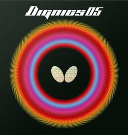 【スーパーセールポイント最大20倍!!】☆ランキング入賞☆ Butterfly バタフライ ディグニクス05 (06040) 卓球ラバー ハイテンション裏ラバー