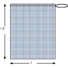 1月は31日間毎日がポイント5倍（要エントリー）落ち葉ネット　目合6mm　100cm×120cm ( 農業用ネット 家庭菜園 園芸用ネット 園芸ネット ガーデニング ガーデン用品 農作業 道具 園芸用品 ネット 網 農業用品 農業用資材 農業資材 便利 グッズ グッズ おちばネット )
