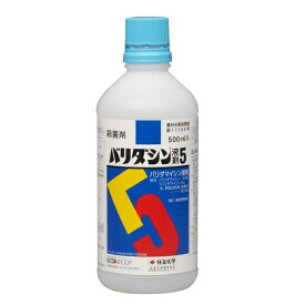 殺菌剤 バリダシン液剤5 500ml ( 日本農業システム 農業用資材 園芸用品 家庭菜園 農業用品 園芸 ガーデニング用品 水田 稲 畑 園芸資材 病気 ガーデニンググッズ ガーデン用品 ガーデングッズ 農作業 バリダシンえきざい )