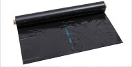 難透過性フィルム ハイバリアー 黒 厚さ0.02mm×幅95cm×長さ400m 2本セット(農業用マルチ マルチシート …