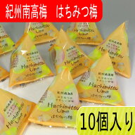 【塩分補給】紀州南高梅 はちみつ梅 10個入 塩分8％ 梅 梅干 梅干し うめ 農家の梅 蜂蜜 はちみつ はちみ…