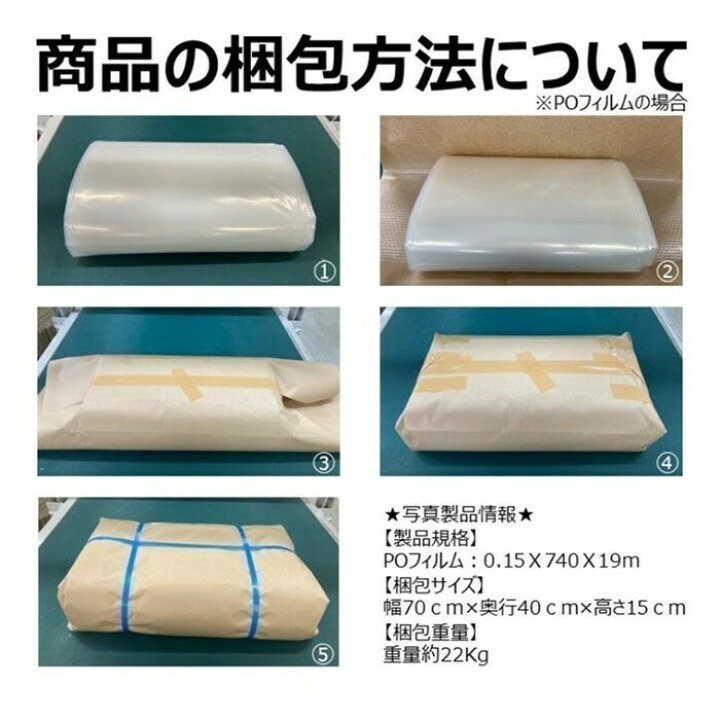 楽天市場】POフィルム 花野果蒼天 0.15mm厚 農PO ビニールハウス用 耐 