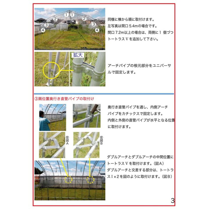 楽天市場】トートラスユニバーサル25 25.4mm 東都興業 農業用 