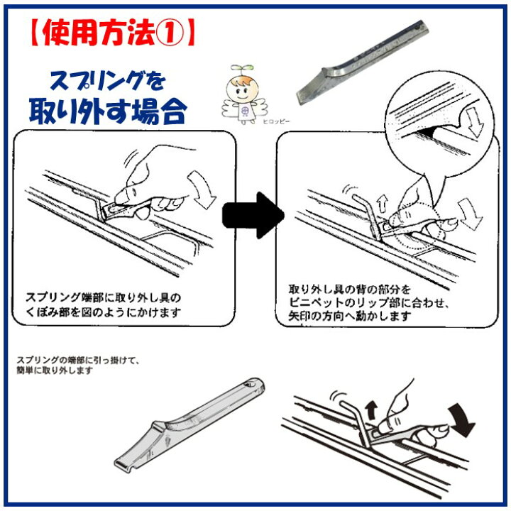 楽天市場】ビニペットスプリング取り外し具 東都興業 農業用 ビニール  