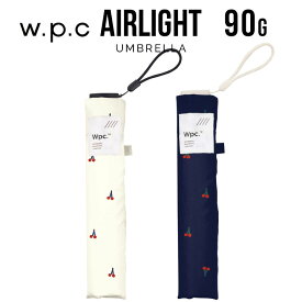 【Wpc】 折りたたみ傘 超軽量90g傘 Air-light Umbrella チェリー w.p.c ワールドパーティー