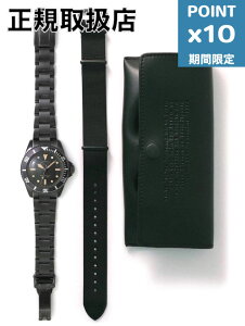 ���Ԍ���P10�{�yVAGUE WATCH CO. / ���@�[�O�E�H�b�`�J���p�j�[�z BLKSUB (�u���b�N�T�u)�X�e�����X�x���g