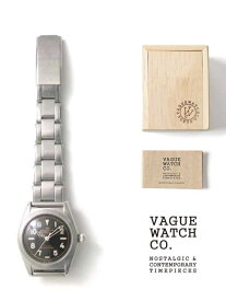 【VAGUE WATCH CO. / ヴァーグウォッチカンパニー】 自動巻き腕時計 - VABBLE stainless