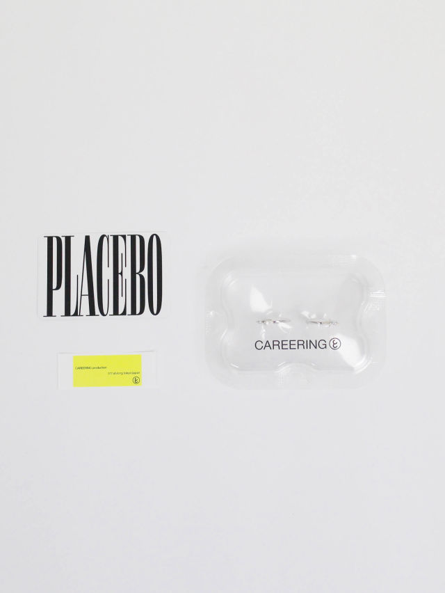 ラウンド careering PLACEBO 左耳用 ピアス501 - ピアス(片耳用)