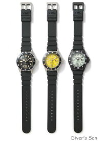 【VAGUE WATCH CO. / ヴァーグウォッチカンパニー】 【クォーツ式ダイバーズウォッチ】 DIVER’S SON - ダイバーズサン
