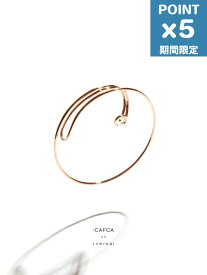 期間限定P5倍【:CAFCA / カフカ】 ストローク ダイヤ イヤークリップ - STROKE DIA EAR CLIP M
