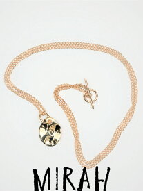 【MIRAH / ミラ】 【目黒 蓮 さん着用】 ネックレス - water TOP necklace "N103" - GOLD