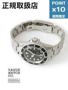 ���Ԍ���P10�{�yVAGUE WATCH CO. / ���@�[�O�E�H�b�`�J���p�j�[�z GRY FAD -Depths Black - �������� �_�C�o�[�Y�E�H�b�`