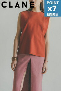 ���Ԍ���P7�{�yCLANE / �N���l�z ���E���h�X���[�u�g�b�v�X - ROUND SLEEVE TOPS - RED