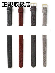 �yVAGUE WATCH CO. / ���@�[�O�E�H�b�`�J���p�j�[�z �N���R�_�C�����U�[�x���g - CROCODILE BELT