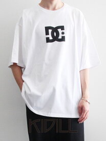 【KIDILL / キディル】 SHORT SLEEVE WIDE TEE COLLAB WITH DC SHOES JOKER - WHITE