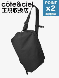 ���Ԍ���P2�{�ycote&ciel / �R�[�g�G�V�G���z RISS - ECO YARN Black - ���b�Z���W���[ / �{�f�B�o�b�O