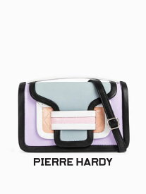 期間限定P20倍【PIERRE HARDY / ピエールアルディ】 アルファ ハンドバッグ - ALPHA BAG - MULTI MAUVE BLACK