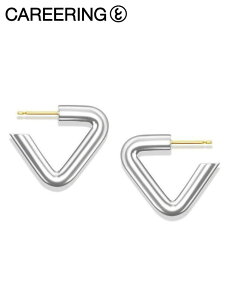 �yCAREERING / �L�����A�����O�z �y�����p�z TRIANGLE 701 (SV) �g���C�A���O�� �s�A�X �V���o�[925 /18K�|�X�g