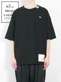 【Maison MIHARA YASUHIRO / メゾン ミハラヤスヒロ】 バックプリント ティーシャツ - Back Printed T-shirt - BLACK