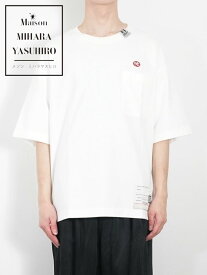 【Maison MIHARA YASUHIRO / メゾン ミハラヤスヒロ】 バックプリント ティーシャツ - Back Printed T-shirt - WHITE