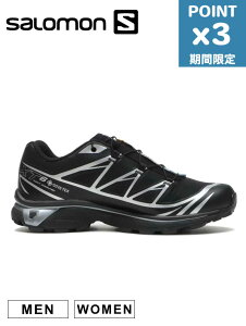 �y���K�i�z���Ԍ���P3�{�ySALOMON / �T�������z XT-6 (GORE-TEX) - �S�A�e�b�N�X �X�j�[�J�[ - BLACK / BLACK / FTW SILVER - �yralph���񒅗p���f���z