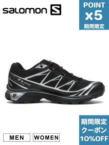 【正規品】期間限定P5倍【SALOMON / サロモン】 XT-6 (GORE-TEX) - ゴアテックス スニーカー - BLACK / BLACK / FTW SILVER - 【ralphさん着用モデル】