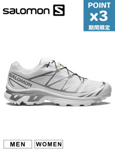 �y���K�i�z���Ԍ���P3�{�ySALOMON / �T�������z XT-6 (GORE-TEX) - �S�A�e�b�N�X �X�j�[�J�[ - WHITE / WHITE / FTW SILVER