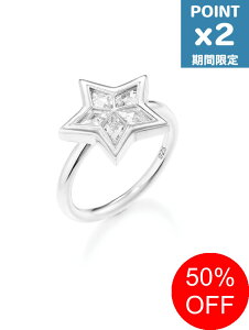�ySALE�z���Ԍ���P2�{�yNUMBERING / �i���o�����O�z Brilliant Star Ring �iSILVER) - �X�^�[�����O�y�؍��E�W���G���[�z