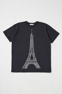 �yVAQUERA × MOUSSY / ���@�P�� × �}�E�W�[�z �v�����g�e�B�[�V���c | VQ PARIS SYNDROME T SHIRT �iBLACK)