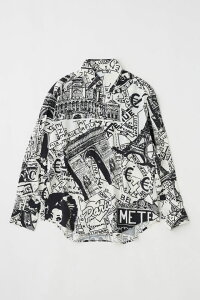 �yVAQUERA × MOUSSY / ���@�P�� × �}�E�W�[�z �p���X�V���h���[���V���c | VQ PARIS SYNDROME SHIRT