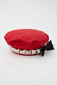 �yVAQUERA × MOUSSY / ���@�P�� × �}�E�W�[�z �X�^�b�Y�t�� �x���[�X | VQ BERET (RED)