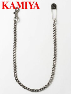 �yKAMIYA / �J�~���z �����O�E�H���b�g�`�F�[���y104cm�z - LONG WALLET CHAIN - BLACK