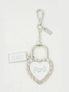 �yVAQUERA × MOUSSY / ���@�P�� × �}�E�W�[�z �L�[�`���[�� �n�[�g�p�h���b�N | VQ HEART PADLOCK (SILVER)