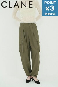 ���Ԍ���P3�{�yCLANE / �N���l�z �J�[�S�p���c - LOW WAIST POCKET CARGO PANTS (KHAKI)
