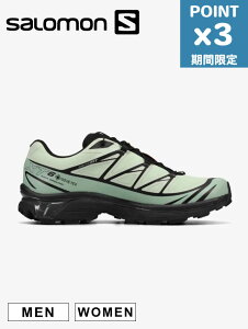 �y���K�i�z���Ԍ���P3�{�ySALOMON / �T�������z XT-6 (GORE-TEX) - �S�A�e�b�N�X �X�j�[�J�[ - SEA FOAM/GREEN MILIEU/BLACK
