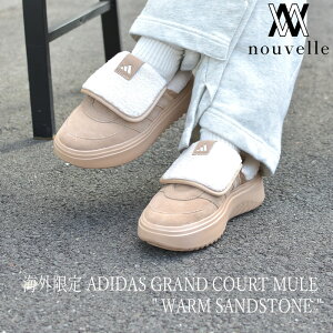 �C�O���� ADIDAS �A�f�B�_�X WOMEN'S GRAND COURT MULE " WARM SANDSTONE " �A�f�B�_�X�{�A �A�f�B�_�X�{�A�V���[�Y �A�f�B�_�X�V���[�Y �{�A�T���_�� �{�A�V���[�Y adidas �T���h �X�g�[�� ���F �x�[�W�� �~