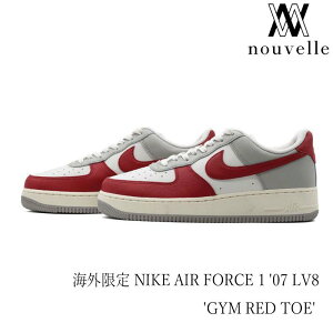 CO NIKE iCL AIR FORCE 1 '07 LV8 'GYM RED TOE' GAtH[X W bh gE GAtH[X1 { iCLXj[J[  Vo[ zCg  f A iCLGAtH[X