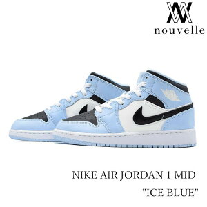 NIKE iCL AIR JORDAN 1 MID ICE GAW[_  ACX u[ ubN zCg EBY JWA 555112-401 iCLGAW[_1nC ~hJbgXj[J[ W[_Xj[J[