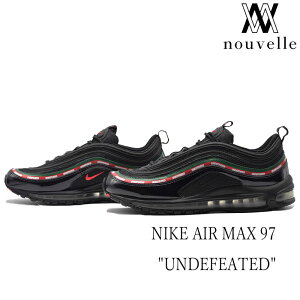 UNDEFEATED × NIKE iCL AIR MAX 97 OG "BLACK" GA }bNX AfB tB[ebh ubN bh O[ AJ1986-001