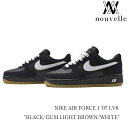 NIKE ナイキ AIR FORCE 1 ' 07 LV8 " BLACK / GUM LIGHT BROWN / WHITE " エア フォース ワン ブラック スニーカー メンズ 黒 ガムソール スエード エアフォース エアフォース1 エアフォースワン NIKEエアーフォース1 ナイキエアフォース1 107lv8 スニーカー黒 IB6388-001