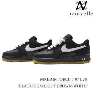 NIKE iCL AIR FORCE 1 ' 07 LV8 " BLACK / GUM LIGHT BROWN / WHITE " GA tH[X  ubN Xj[J[ Y  K\[ XG[h GAtH[X GAtH[X1 GAtH[X NIKEGA[tH