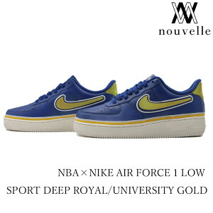 NBA × NIKE iCL AIR FORCE 1 LOW SPORT " ROYAL / UNIVERSITY GOLD " Gkr[G[ GA tH[X  [ GAtH[X GAtH[X1 AIRFORCE1 iCLXj[J[GAtH[X Xj[J[ X|[