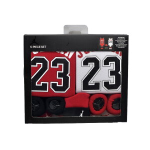 CO NIKE iCL BABY JORDAN 5PSET RED / BLACK xr[ Ԃ p[X { V 6 Mtg